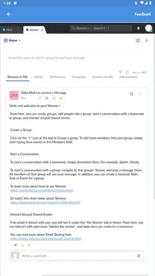 Zoho Mail android App screenshot 6